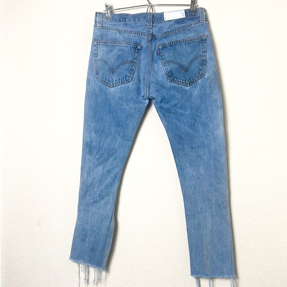 Vintage Re/Done Levi’s Distressed Jeans - Picture 3 of 7